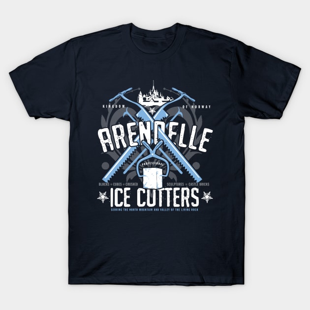 Arendelle Ice Cutters T-Shirt by MindsparkCreative